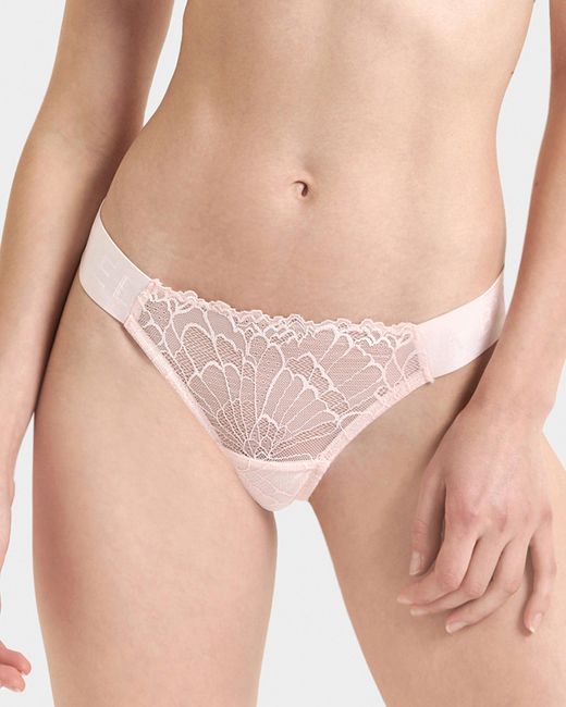 Bluebella Tori Thong Pale Pink