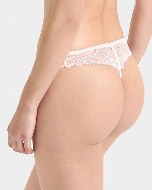Bluebella Tori Thong Pale Pink