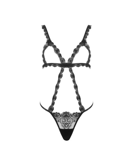 Bluebella White Bluebella Arella Open Bodysuit
