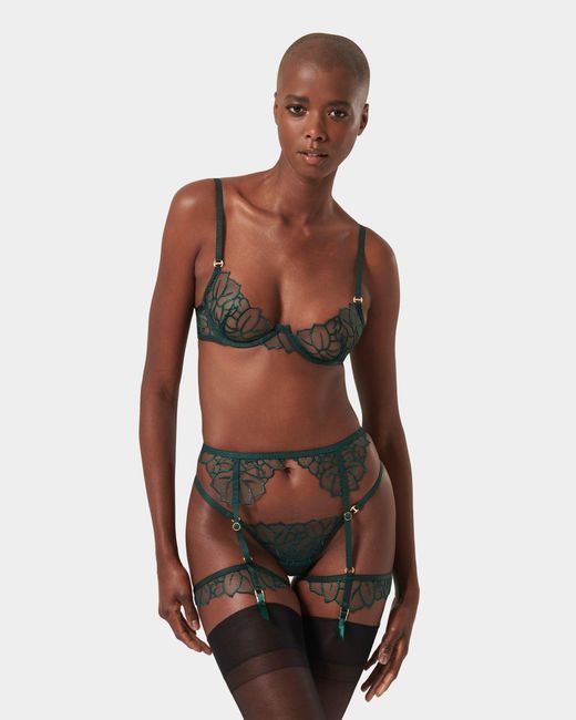 Bluebella Laurel Wired Bra Botanical Garden Green
