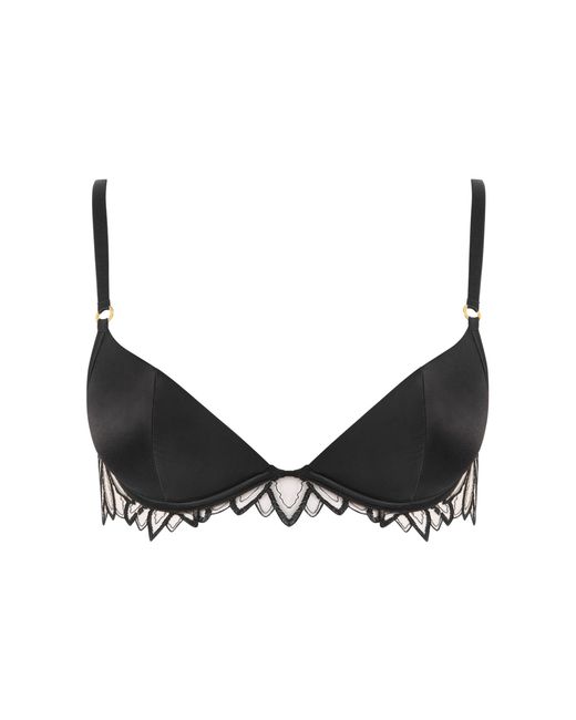 Bluebella Black Pavlina Moulded Push Up Bra
