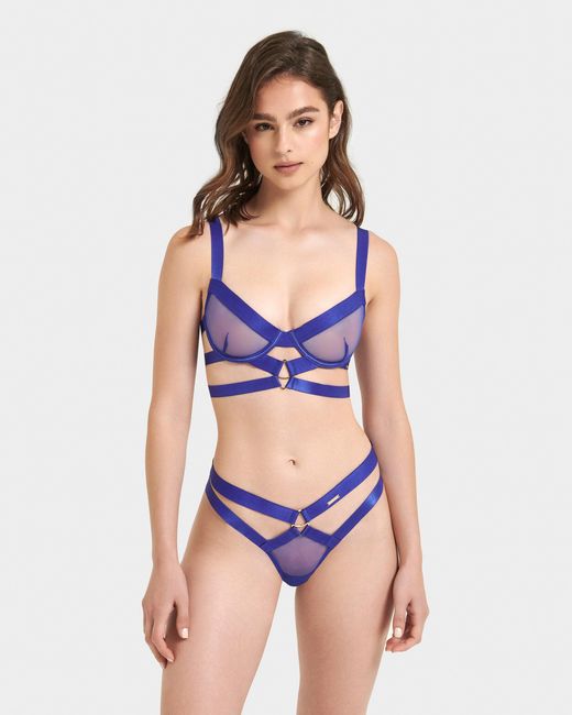 Bluebella Miriam Eco Bra Surf The Web Blue