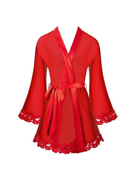 Bluebella Women's Red Marian Kimono