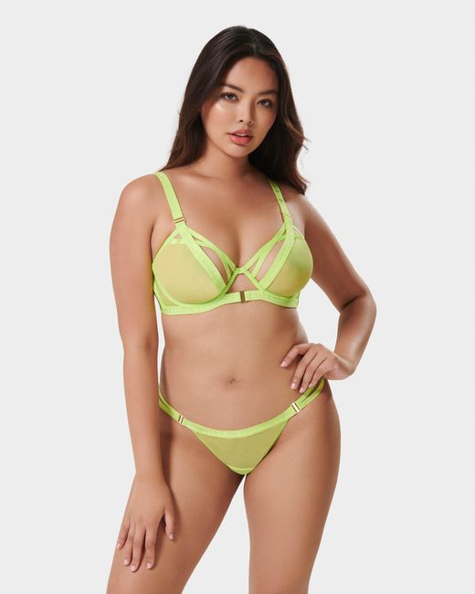 Bluebella Green Oslo Bra Tender Shoots