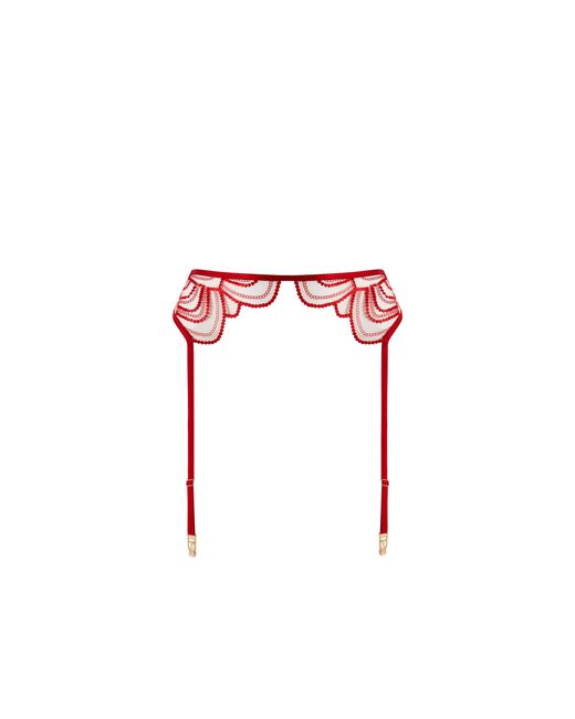Bluebella Red Soraya Suspender Savvy