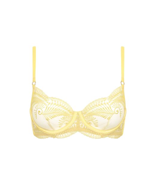 Bluebella Metallic Rafaela Bra Yellow Iris