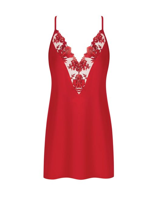 Bluebella Lavanya Satin Embroidered Chemise