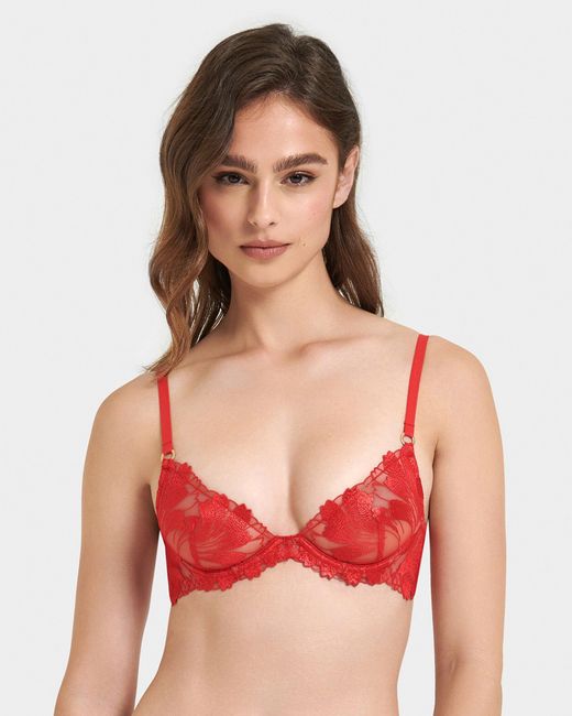 Bluebella Red Colette Bra