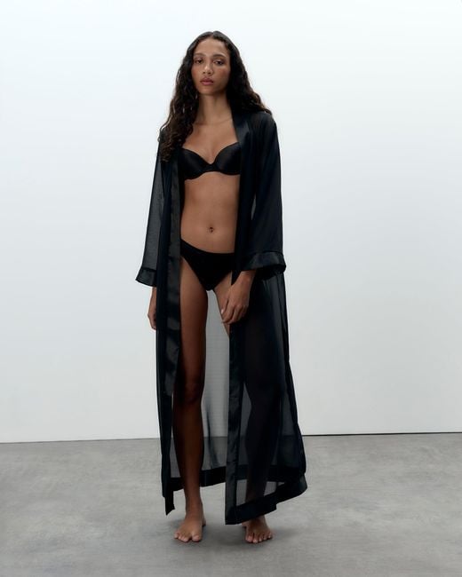 Bluebella Black Marcella Long Kimono