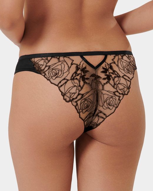 Bluebella White Bluebella Rosalie Embroidered Panty