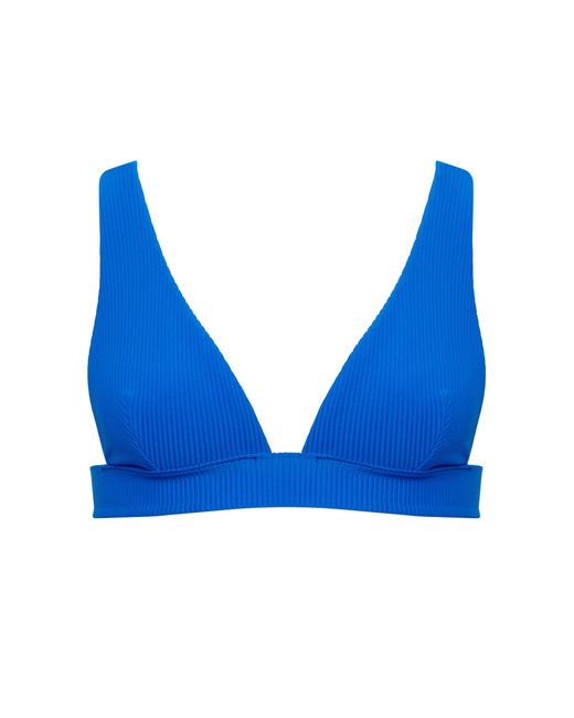 Bluebella Lucerne Plunge Bikini Top Blue