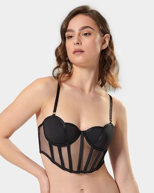 Bluebella Black Rowan Bustier