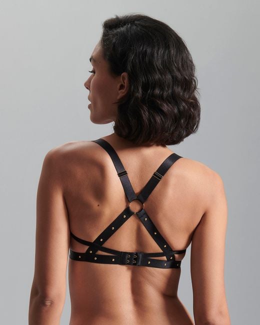 Bluebella White Sana Open Strappy Bra