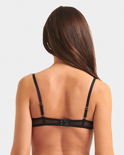 Bluebella Persephone Bra Sheer/black
