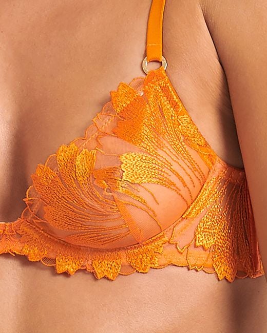 Bluebella Orange Colette Bra Peel