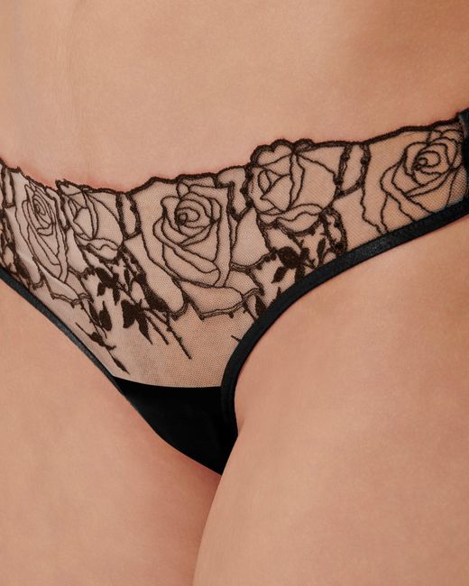 Bluebella White Bluebella Rosalie Embroidered Panty
