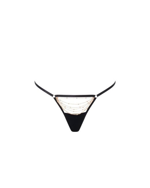 Bluebella Metallic Frida Open Chain Thong