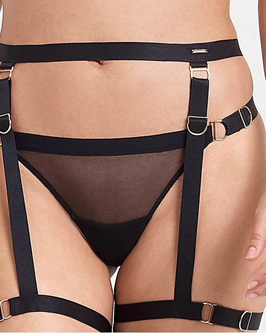 Bluebella White Thea Thigh Harness