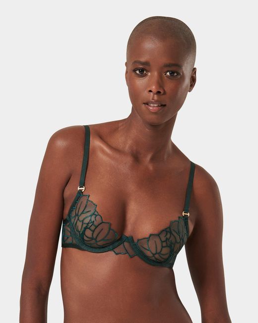 Bluebella Laurel Wired Bra Botanical Garden Green