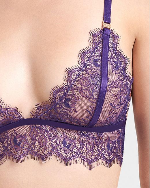 Bluebella Grace Soft Bra Heliotrope Purple
