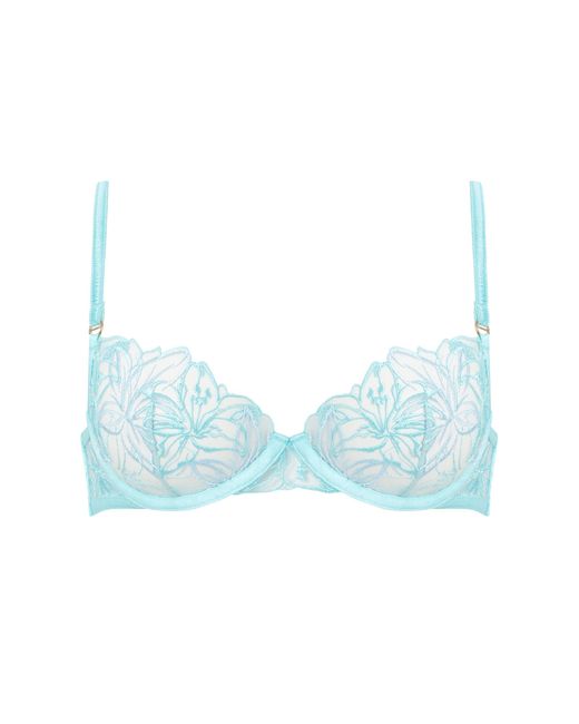 Bluebella Blue Lilly Floral Embroidered Bra