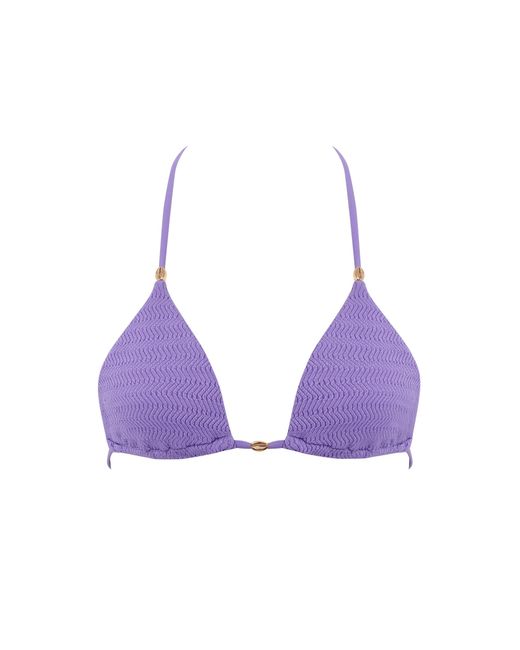 Bluebella Purple Shala Triangle Bikini Top Lilac