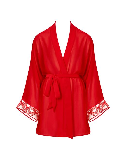 Bluebella Red Annabel Kimono