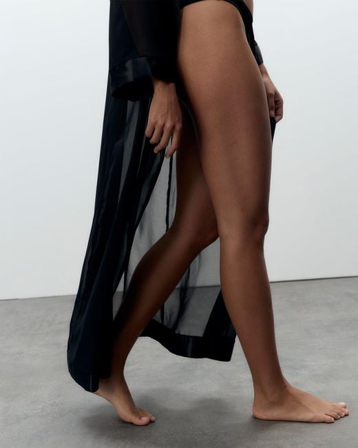 Bluebella Black Marcella Long Kimono