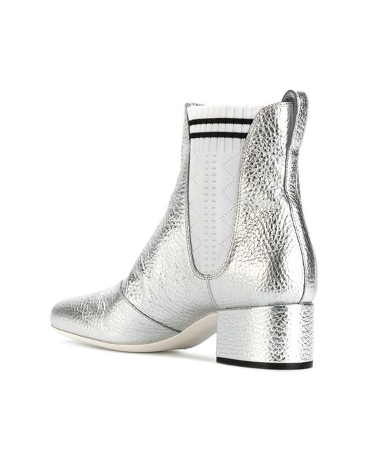fendi white cowboy boots