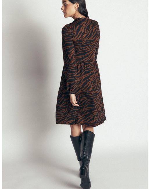 Boden Black Naomi Relaxed Jersey Dress