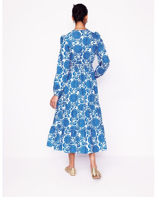 Boden Blue Midi Dress