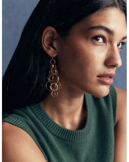 Boden Natural Ring Mega Earrings
