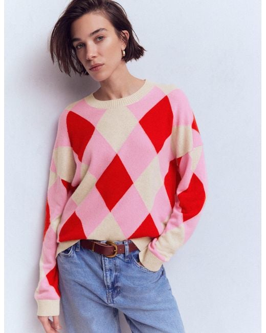 Boden Multicolor Anastasia Cashmere Jumper