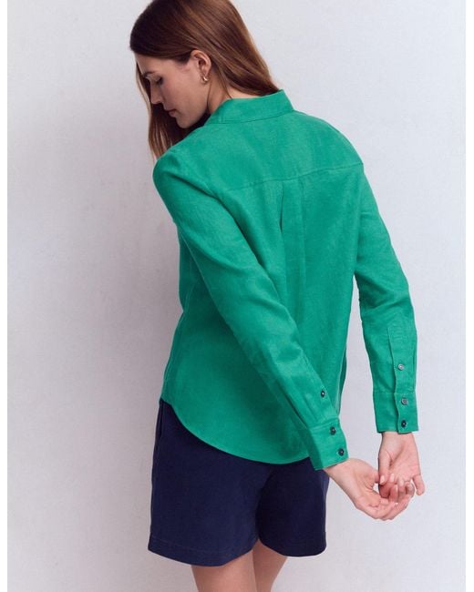 Boden Multicolor Sienna Linen Shirt