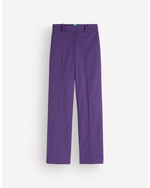 Boden Blue Canonbury Cotton Trousers