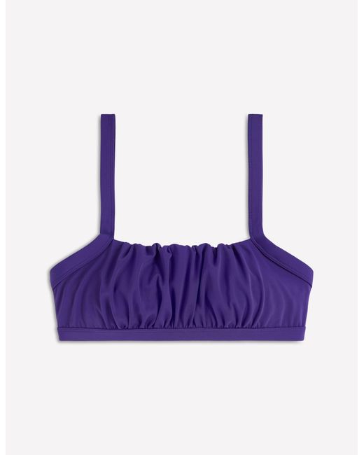 Boden Purple Skiathos Bikini Top