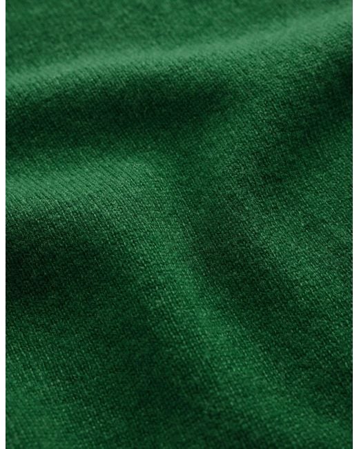 Boden Green Elsie Cashmere Crew Sweater
