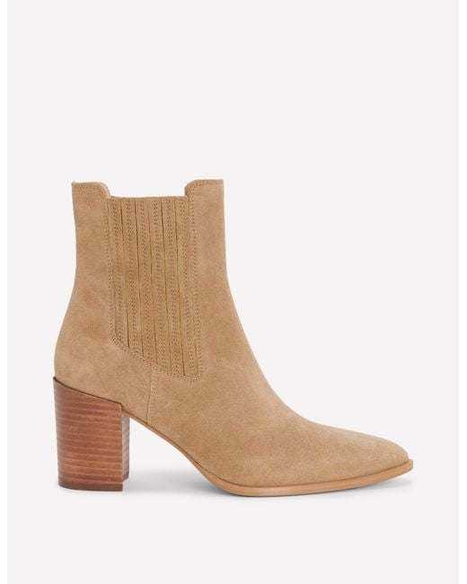 Boden Brown Point Casual Ankle Boots Tobacco