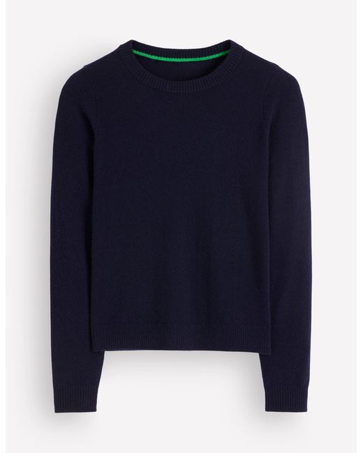Boden Gray Elsie Cashmere Crew Jumper