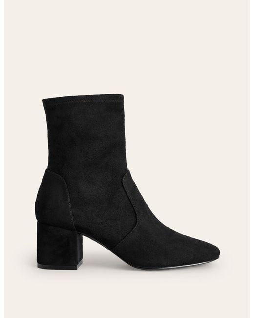 Bottines Stretch Boden en coloris Black