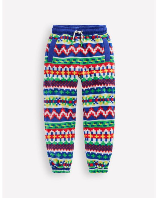 Bas De Jogging Cosy À Motif Géométrique-Tissage Jacquard Multi Boden pour homme en coloris Blue