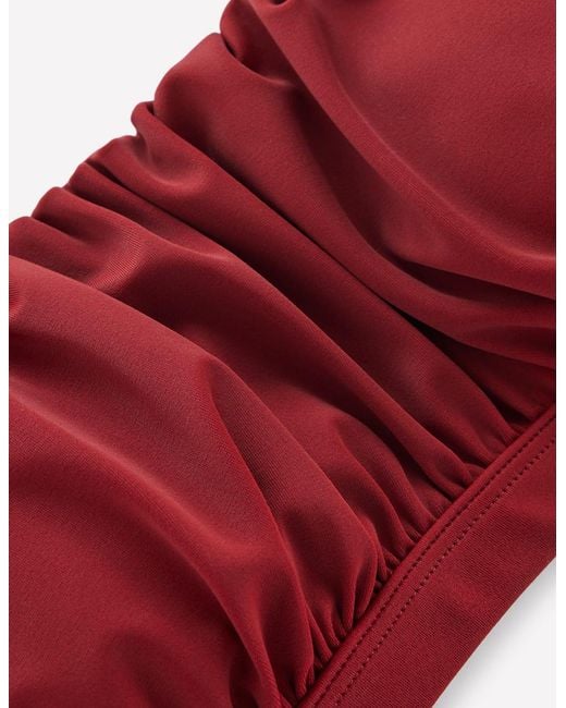 Boden Red Skiathos Bikini Top