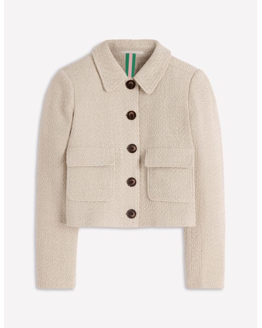 Boden Blue Lisburn Patch Pocket Jacket