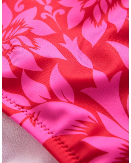 Boden Red Classic Bikini Bottoms