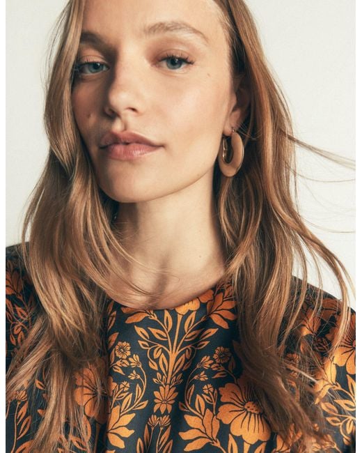 Boden Natural Large New Hoops
