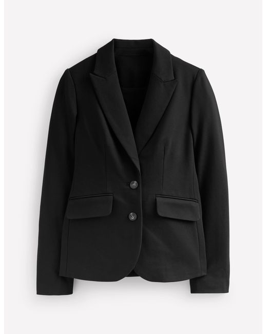 Boden Black Marylebone Ponte Blazer