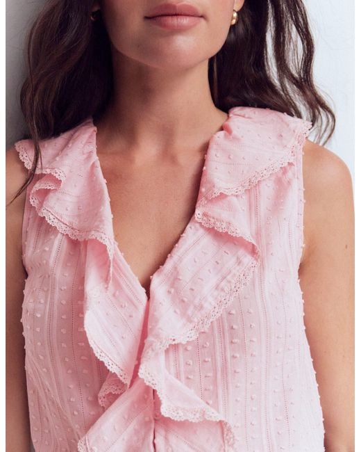 Boden Green Eliza Sleeveless Top