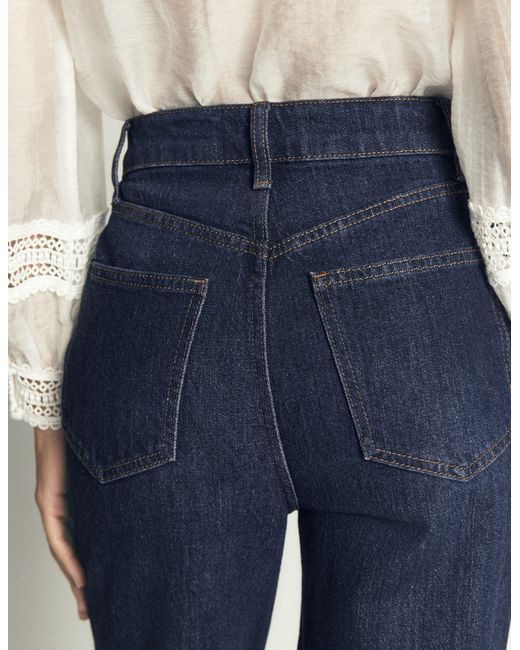 Boden Blue Tapered Leg Jeans
