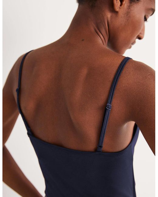 Boden Blue Plain Cami Navy