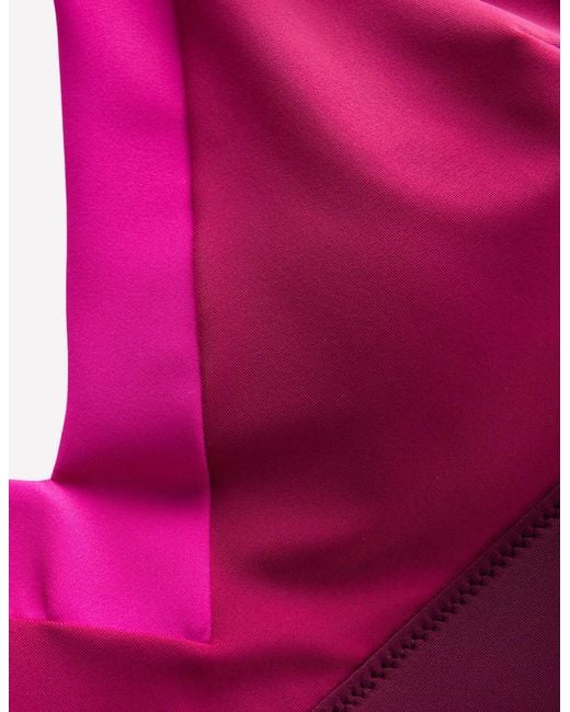 Boden Pink Campania Cross-Back Bikini Top
